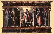 BECCAFUMI, Domenico Trinity fgj Sweden oil painting reproduction